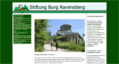 Desktop Screenshot of burg-ravensberg.de